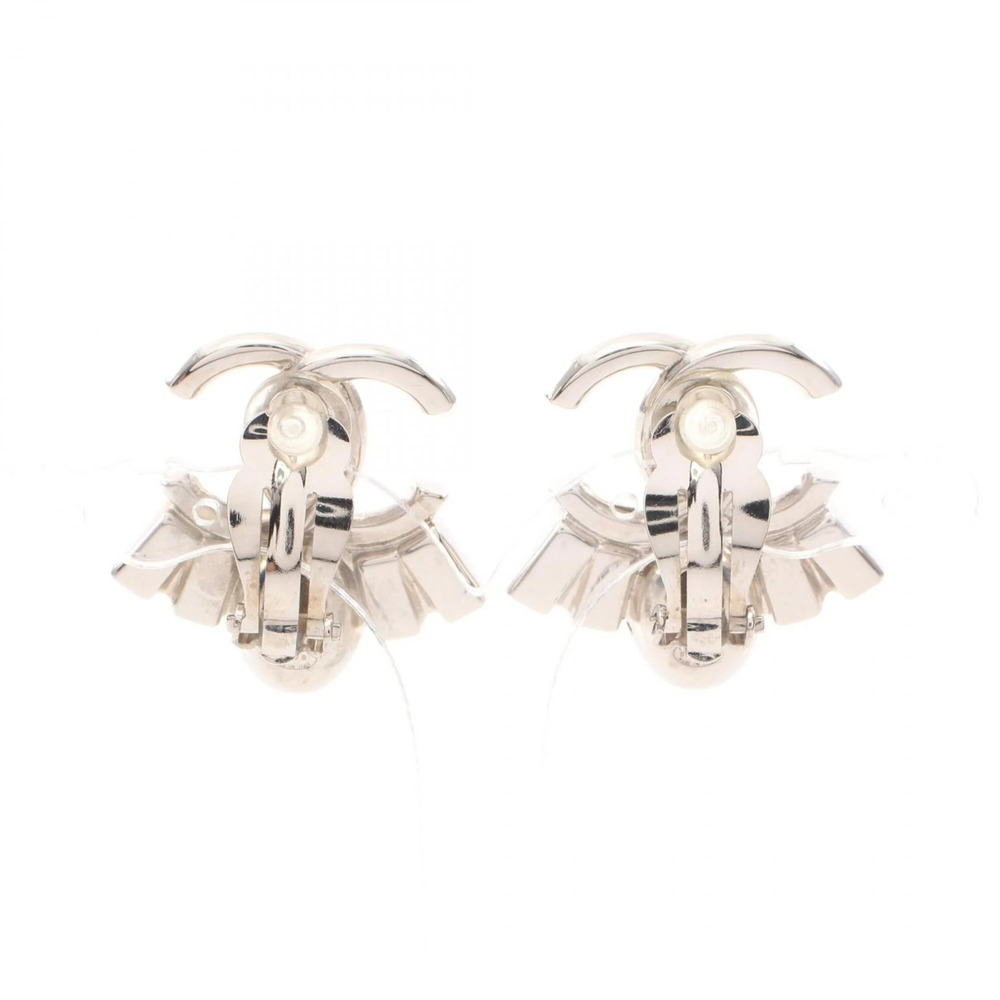 CHANEL Blue Logo Earrings - Picture 2 of 5